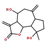 (3aR,4R,6aR,9R,9aS,9bS)-4,9-dihydroxy-9-methyl-3,6-dimethylidenedecahydroazuleno[4,5-b]furan-2(3H)-one