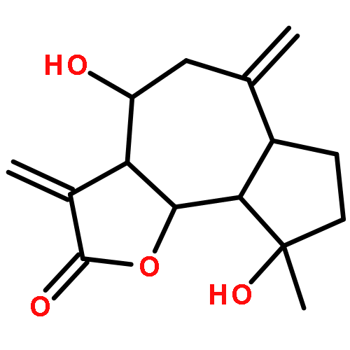 (3aR,4R,6aR,9R,9aS,9bS)-4,9-dihydroxy-9-methyl-3,6-dimethylidenedecahydroazuleno[4,5-b]furan-2(3H)-one