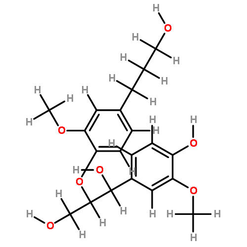 1-(4-hydroxy-3-methoxyphenyl)-2-[4-(3-hydroxypropyl)-2