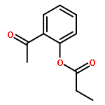 Ethanone, 1-[2-(1-oxopropoxy)phenyl]-