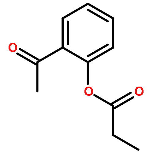 Ethanone, 1-[2-(1-oxopropoxy)phenyl]-