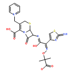 (6R,7R)-7-[[(2E)-2-(2-amino-1,3-thiazol-4-yl)-2-(2-carboxylatopropan-2-yloxyimino)acetyl]amino]-8-oxo-3-(pyridin-1-ium-1-ylmethyl)-5-thia-1-azabicyclo[4.2.0]oct-2-ene-2-carboxylate,hydron