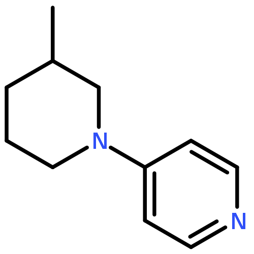 Pyridine, 4-(3-methyl-1-piperidinyl)-