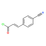 2-Propenoyl chloride, 3-(4-cyanophenyl)-, (2E)-