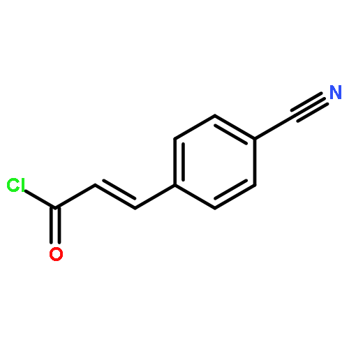 2-Propenoyl chloride, 3-(4-cyanophenyl)-, (2E)-