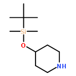 Piperidine, 4-[[(1,1-dimethylethyl)dimethylsilyl]oxy]-