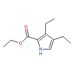 1H-Pyrrole-2-carboxylicacid, 3,4-diethyl-, ethyl ester