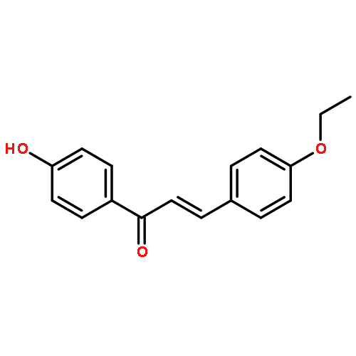 2-Propen-1-one, 3-(4-ethoxyphenyl)-1-(4-hydroxyphenyl)-