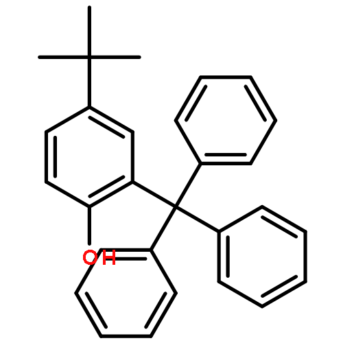 Phenol, 4-(1,1-dimethylethyl)-2-(triphenylmethyl)-