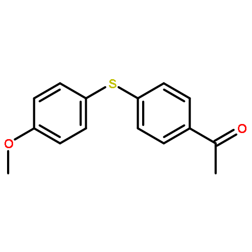 Ethanone, 1-[4-[(4-methoxyphenyl)thio]phenyl]-