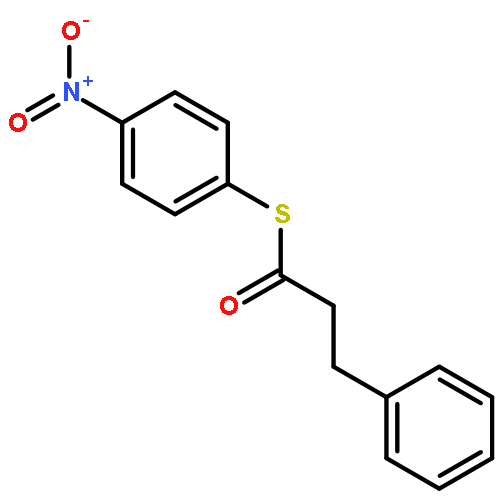 Benzenepropanethioic acid, S-(4-nitrophenyl) ester