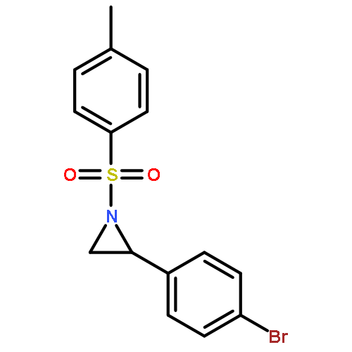 Aziridine, 2-(4-bromophenyl)-1-[(4-methylphenyl)sulfonyl]-