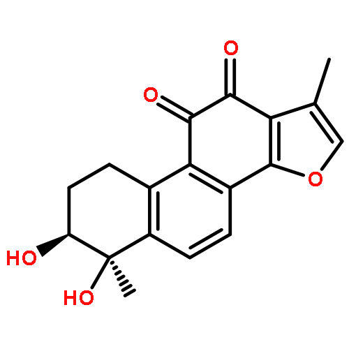 (6R)-6,7,8,9-Tetrahydro-6β,7β-dihydroxy-1,6-dimethylphenanthro[1,2-b]furan-10,11-dione