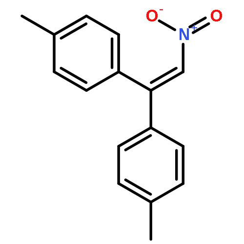 Benzene, 1,1'-(nitroethenylidene)bis[4-methyl-