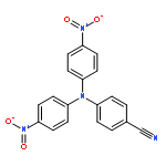 Benzonitrile, 4-[bis(4-nitrophenyl)amino]-