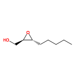 Oxiranemethanol, 3-pentyl-, (2R,3R)-