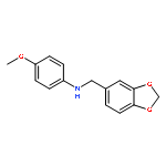 Piperonylamine, N-(p-methoxyphenyl)-