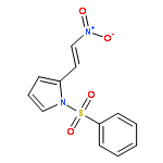 1H-Pyrrole, 2-(2-nitroethenyl)-1-(phenylsulfonyl)-