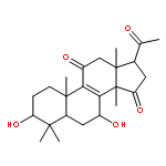 (3beta,5alpha,7beta,14xi)-3,7-dihydroxy-4,4,14-trimethylpregn-8-ene-11,15,20-trione