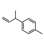 Benzene, 1-methyl-4-(1-methyl-2-propenyl)-