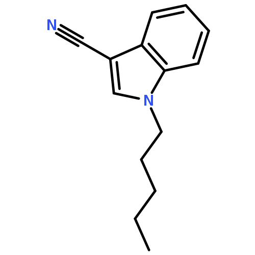 1H-Indole-3-carbonitrile, 1-pentyl-