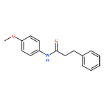 Benzenepropanamide, N-(4-methoxyphenyl)-