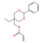 2-Propenoic acid, (5-ethyl-2-phenyl-1,3-dioxan-5-yl)methyl ester