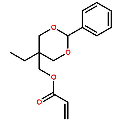 2-Propenoic acid, (5-ethyl-2-phenyl-1,3-dioxan-5-yl)methyl ester