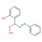 Phenol, 2-[hydroperoxy(phenylazo)methyl]-