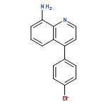 8-Quinolinamine, 4-(4-bromophenyl)-