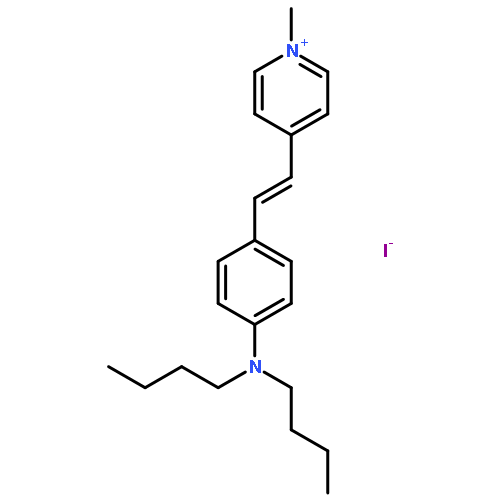 Pyridinium, 4-[(1E)-2-[4-(dibutylamino)phenyl]ethenyl]-1-methyl-, iodide