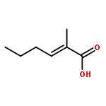 2-Hexenoic acid, 2-methyl-, (2E)-