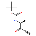 Carbamic acid,N-[(1S)-1-methyl-2-oxo-3-butyn-1-yl]-, 1,1-dimethylethyl ester