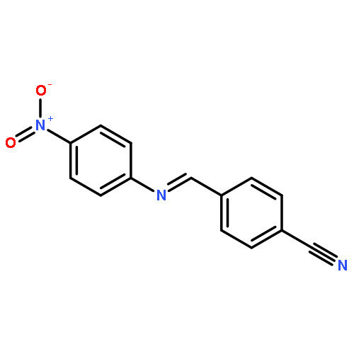 Benzonitrile, 4-[[(4-nitrophenyl)imino]methyl]-