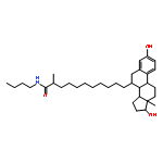 N-butyl-11-[(7r,8r,9s,13s,14s,17s)-3,17-dihydroxy-13-methyl-6,7,8,9,11,12,14,15,16,17-decahydrocyclopenta[a]phenanthren-7-yl]-n-methylundecanamide