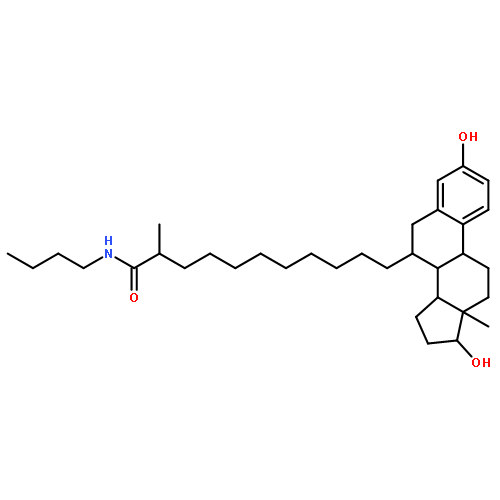 N-butyl-11-[(7r,8r,9s,13s,14s,17s)-3,17-dihydroxy-13-methyl-6,7,8,9,11,12,14,15,16,17-decahydrocyclopenta[a]phenanthren-7-yl]-n-methylundecanamide