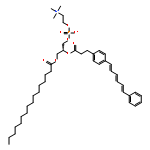 1-palmitoyl-2-((2-(4-(6-phenyl-1,3,4-hexatrienyl)phenyl)ethyl)carbonyl)-3-phosphatidylcholine