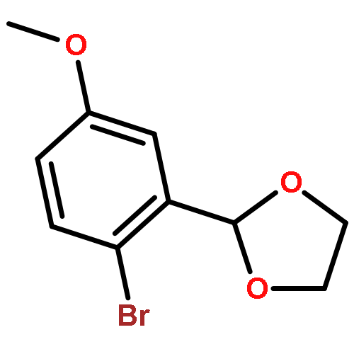 1,3-Dioxolane, 2-(2-bromo-5-methoxyphenyl)-