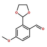 Benzaldehyde, 2-(1,3-dioxolan-2-yl)-4-methoxy-