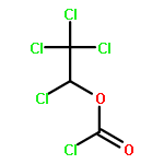 Carbonochloridic acid,1,2,2,2-tetrachloroethyl ester