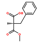 (R)-2-benzyl-2-methylmalonic acid monomethyl ester