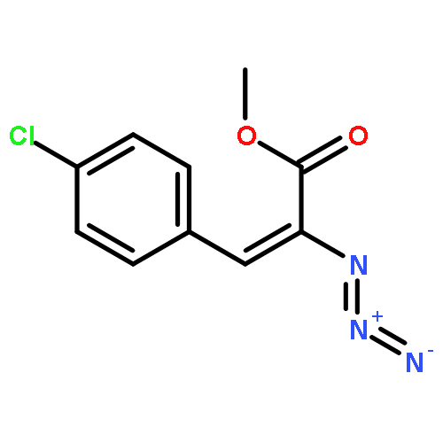 2-Propenoic acid, 2-azido-3-(4-chlorophenyl)-, methyl ester