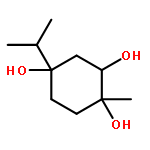 (+)-(1R*,2R*,4R*)-1,2,4-trihydroxy-p-menthane