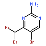 2-Pyrimidinamine, 5-bromo-4-(dibromomethyl)-