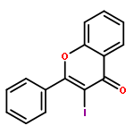 4H-1-Benzopyran-4-one, 3-iodo-2-phenyl-