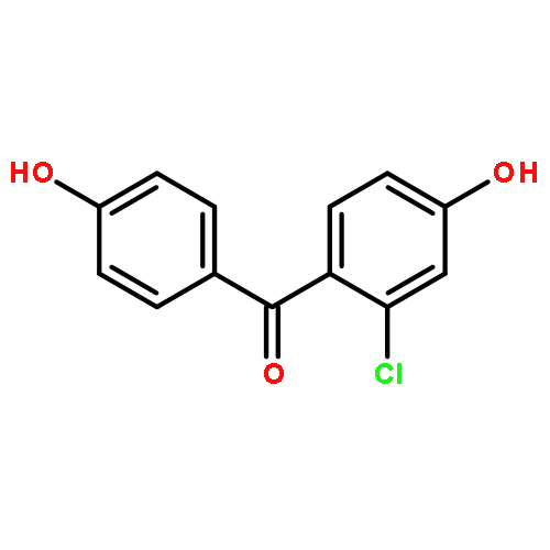 Methanone, (2-chloro-4-hydroxyphenyl)(4-hydroxyphenyl)-