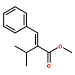 Butanoic acid, 3-methyl-2-(phenylmethylene)-, methyl ester, (2E)-