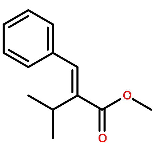 Butanoic acid, 3-methyl-2-(phenylmethylene)-, methyl ester, (2E)-