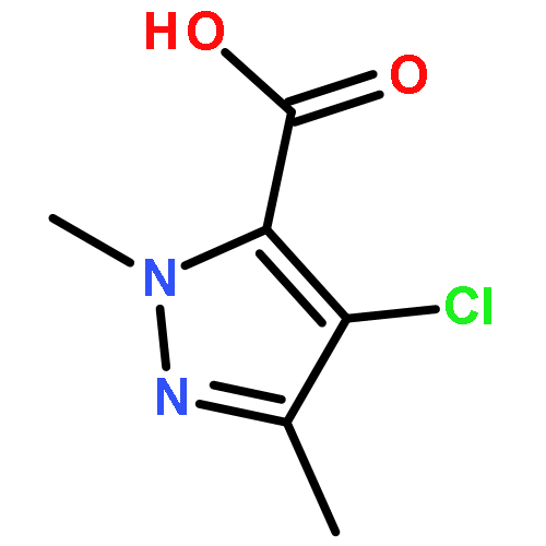 4-Chloro-1,3-dimethyl-1H-pyrazole-5-carboxylic acid