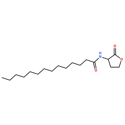 Tetradecanamide,N-(tetrahydro-2-oxo-3-furanyl)-